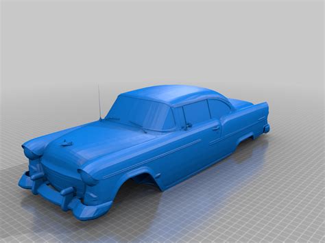 Free Stl File Chevrolet Bel Air Sedan 1955 🚙 ・3d Printable Object To Download・cults