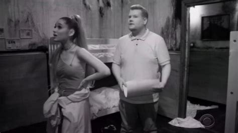 Ariana Grande's hand injury explained on The Late Late Show | Metro News