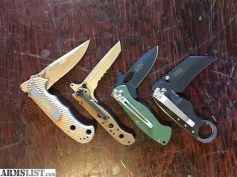 ARMSLIST - For Sale: CRKT knives