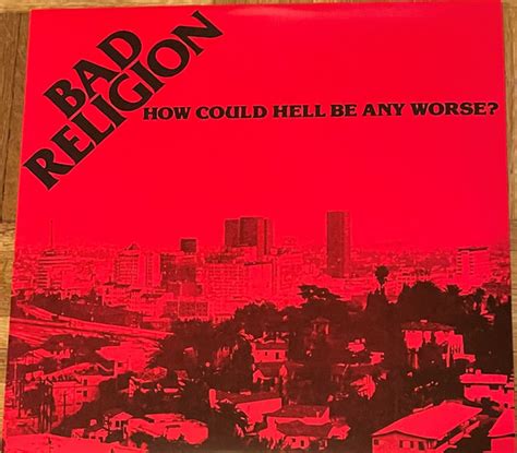 Bad Religion How Could Hell Be Any Worse Clear W Black