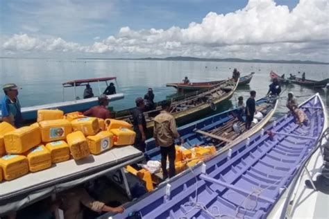 Tertutup Rumput Laut Alur Pelayaran Kembali Dibuka Radar Tarakan