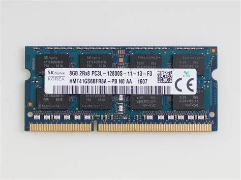 ノートpc用メモリ 8gb Hmt41gs6bfr8a Pb Ddr3 1600 Pc3l 12800 Sk Hynix8gb｜売買された