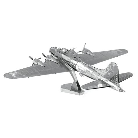 Metal Earth B 17 Flying Fortress 3d Metal Model Plane Kit Mms091 Hobbies