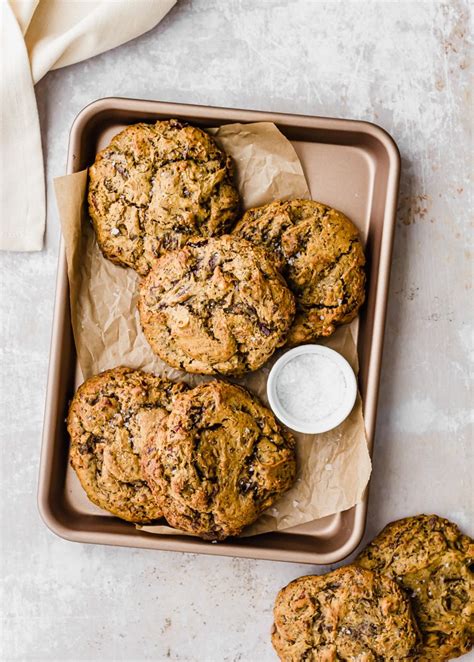 Levain Bakery Copycat Pumpkin Chocolate Chip Cookies Gathered At My