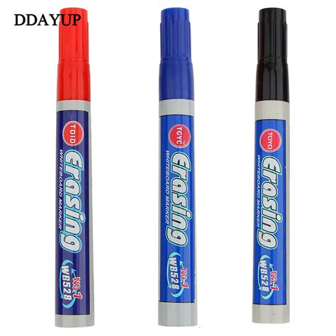 3Pcs Erasable Whiteboard Marker Pen Whiteboard School Dry Erase Markers ...