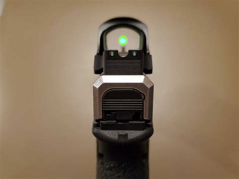 Truglo Tritium Pro Frr Handgun Sight Glock Low Mos Black Tg231g1mw