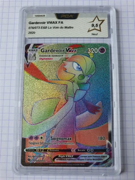 CARTE POKEMON PCA 9 5 Gardevoir Vmax FA Rainbow 76 73 La Voie Du Maitre