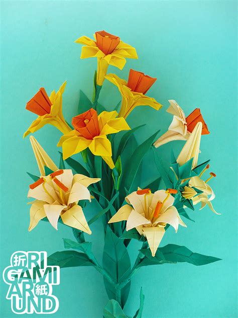 Origami Flower Arrangements Origami Around 2