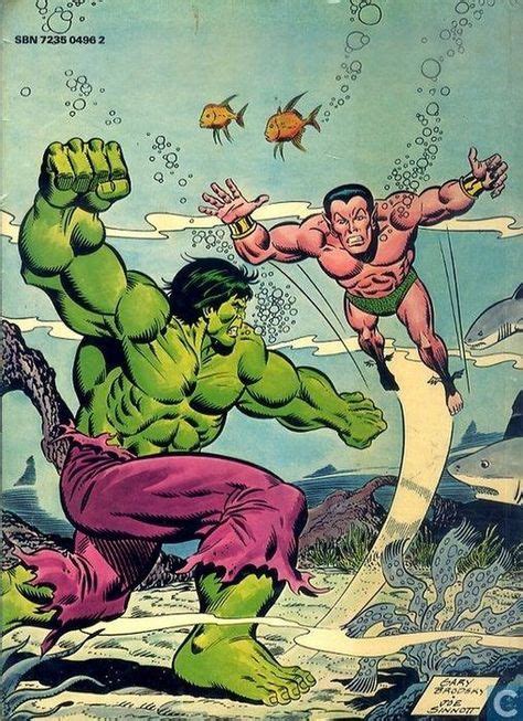 Hulk Vs Namor Incredible Hulk Comics Comic Books