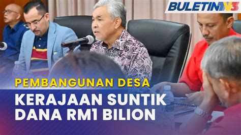 PEMBANGUNAN DESA Kerajaan Peruntuk RM1 Bilion Dana Tambahan YouTube