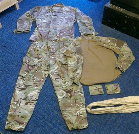 Complete British Army Surplus Mtp Uniform Shirt Windproof Ubac