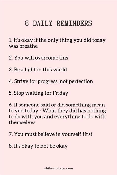 61 Simple Daily Reminders For A Happy Life