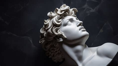 Sculpture Artist Immaculate Replica Of Apollo The Sun God A White ...