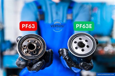 Pf63 Vs Pf63e Oil Filters Explained Vehicle Freedom