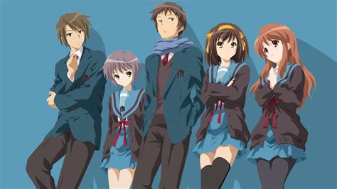 Download Skirt School Uniform Short Hair Brown Eyes Brown Hair Haruhi