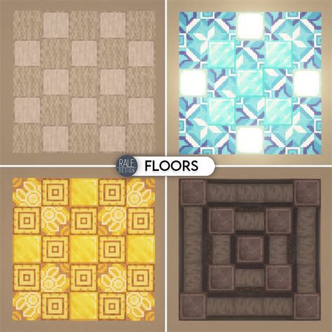 Minecraft Floor Patterns And Designs