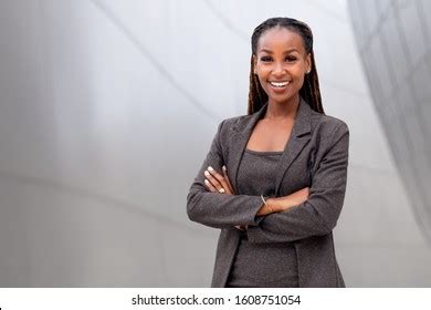 African American Businesswoman Leader Boss Ceo Stock Photo 1569745591 ...