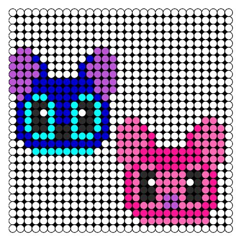 Stitch And Angel Kandi Pattern Stitch And Angel Perler Bead Art