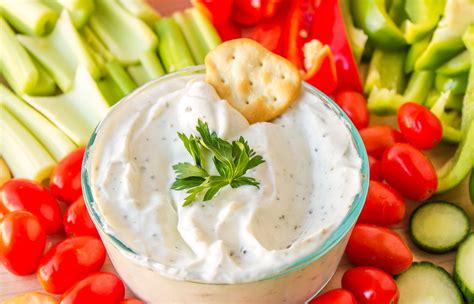 Greek Yogurt Ranch Dip Reluctant Entertainer