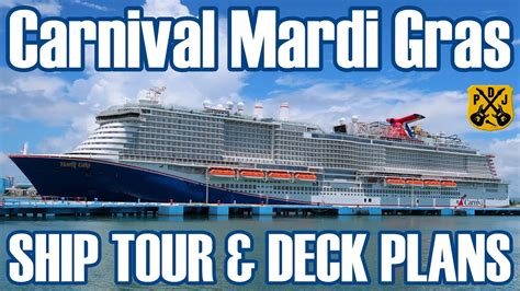 Carnival Mardi Gras Ship Tour Full Narrated Video Tour With Deck