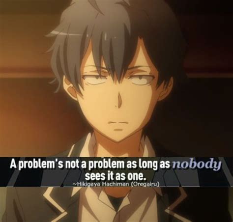 Oregairu Hikigaya Hachiman Quotes Anime Amino