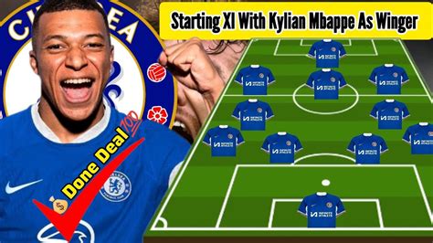 Kylian Mbappe Leaves PSG To CHELSEA BEST CHELSEA Prediction Lineup