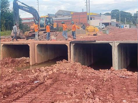 Obras da galeria de macrodrenagem são concluídas na BR 343 em Teresina