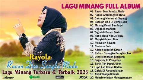 Racun Den Sangko Madu TOP HITS Lagu Minang Terbaru 2023 Kumpulan