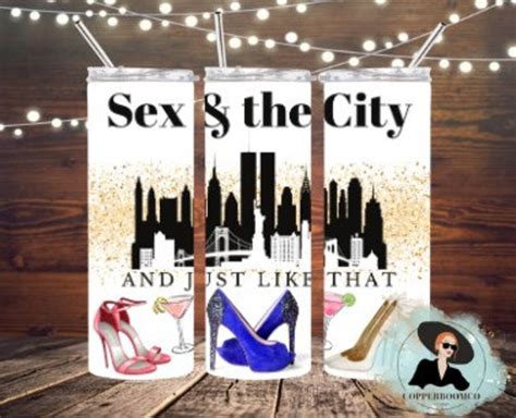 Sex City Just Like Tumbler Design 20oz Skinny Tumbler Sublimation Design Digital Download Png