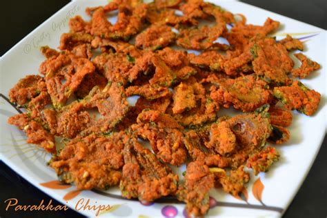 Homemade Crispy Bitter Gourd Chips Pavakkai Karela Chips And Awards