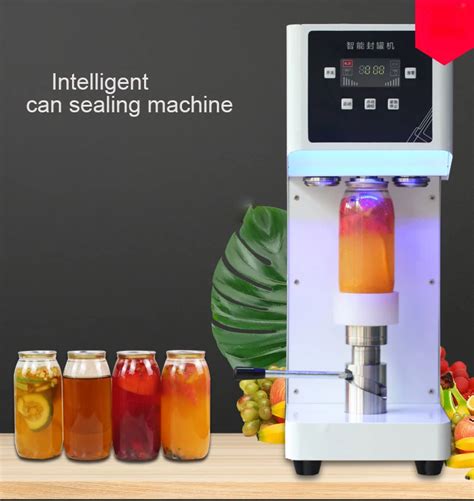 Can Seamer Intelligent Can Sealing Machine Smart Panel Beverage Sealing