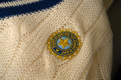 The Bcci Logo Stitched On India S Jumper Espncricinfo