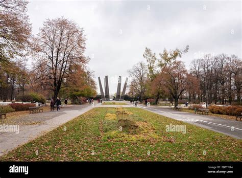 Monument to the Glory of Sappers 1975 designed by Stanisław Kulon