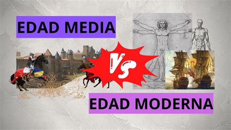 DIFERENCIAS ENTRE LA EDAD MEDIA Y LA EDAD MODERNA APRENDÉ HISTORIA