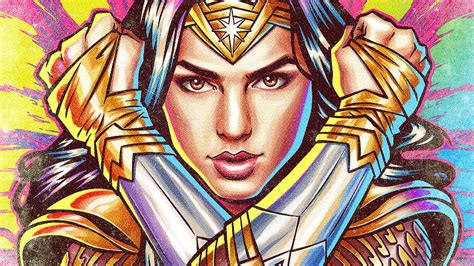 2020 Wonder Woman 84 Artwork Wonder Woman 1984 Wonder Woman