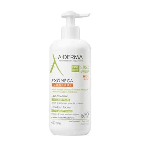 Lapte Emolient Exomega Control 400 Ml A Derma Farmacia Tei Online