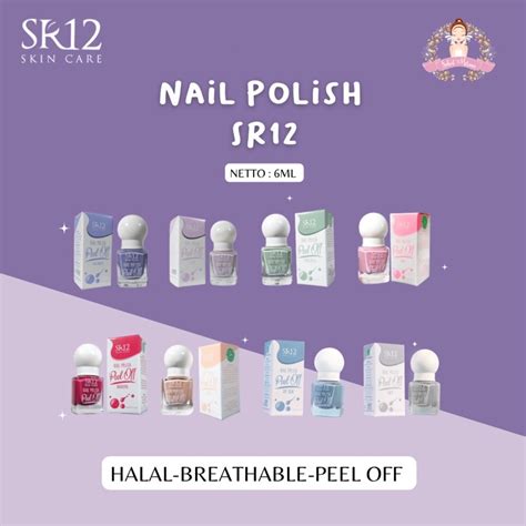 Jual KUTEK SR12 HALAL NAIL POLISH PEEL OFF KUTEK KELUPAS WATER