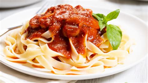 Macarrão Com Molho De Tomate Casa E Culinaria