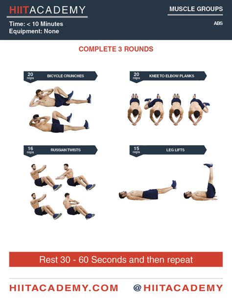 Ab Crushing HIIT Workout | HIIT Academy | HIIT Workouts | HIIT Workouts ...