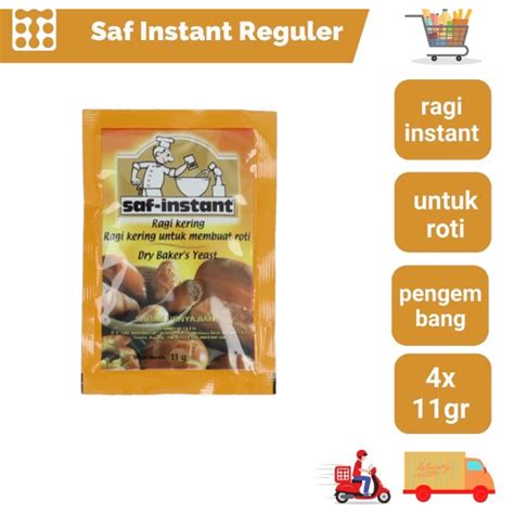 Jual Saf Instant Ragi Kering Gr Isi Pcs Shopee Indonesia