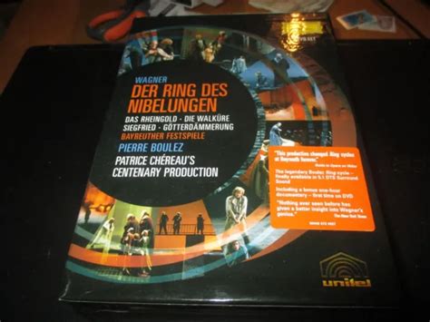 COFFRET 8 DVD DER RING DES NIBELUNGEN L Anneau Du Nibelung Wagner