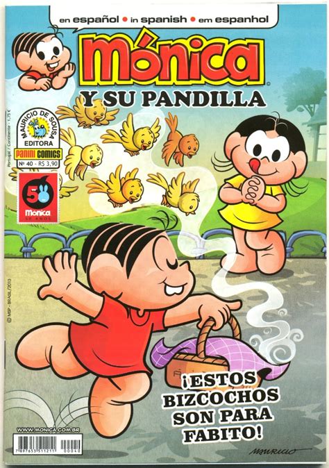 MÓNICA Y SU PANDILLA MÔNICA EM ESPANHOL n40 ED PANINI Mania