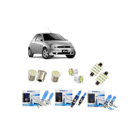 Kit Lâmpada Super Branca Ford Ka 97 98 99 00 A 07 Tipo Xenon no Shoptime