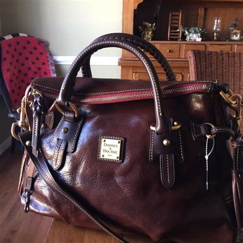 Florentine Leather Stanwich Satchel Leather Satchel Dooney And Bourke