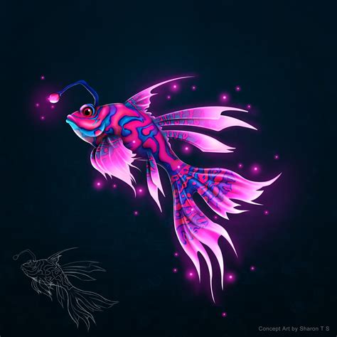 Mandarin Fish Drawing