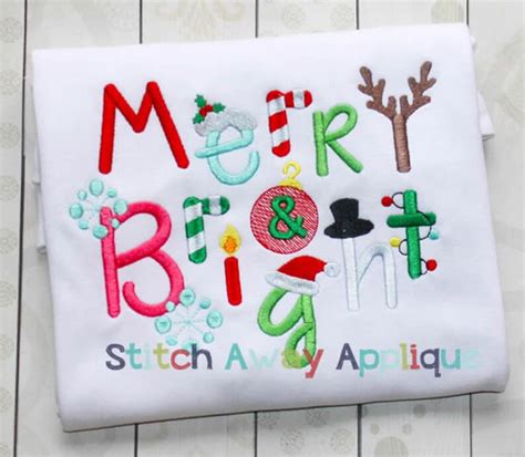 Merry And Bright Machine Embroidery Designs For The Perfect Christmas