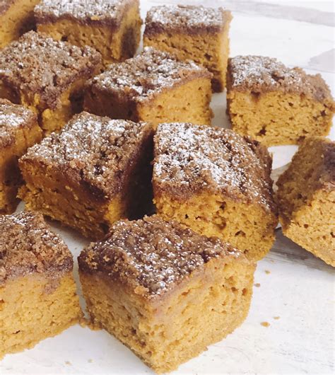 Pumpkin Streusel Snack Cake - The Sweet Cucina