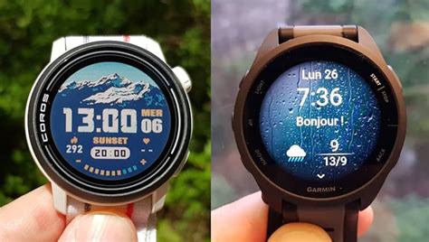 COROS PACE 3 Vs Garmin Forerunner 165 Quelle Est La Meilleure