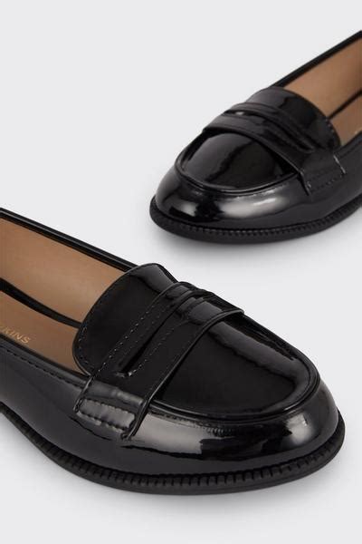 Dorothy Perkins Wide Fit Lara Penny Loafers Debenhams