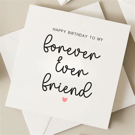 Teemi Best Friend Birthday Card Bestie Birthday Card Best Friend Card Birthday